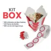 Kit Box Padrão G - 8,5 x 8,5 x 10 cm - 100 Unidades