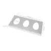 Caixa Para 3 mini Ovos de Páscoa  - 21 x 10 x 4 cm - 50 Unidades