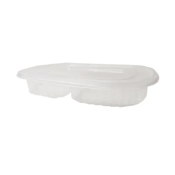 Marmita com Três Divisórias PL - 21,5 x 14 x 3 cm - 25 Unidades