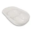 Marmita com Três Divisórias PL - 21,5 x 14 x 3 cm - 25 Unidades