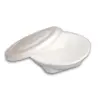 Marmita Redonda de Isopor M Branca- Ø 18 x 6 cm - 100 Unidades
