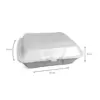 Marmita Retangular de Isopor G - 21 x 17 x 8 cm - 100 Unidades