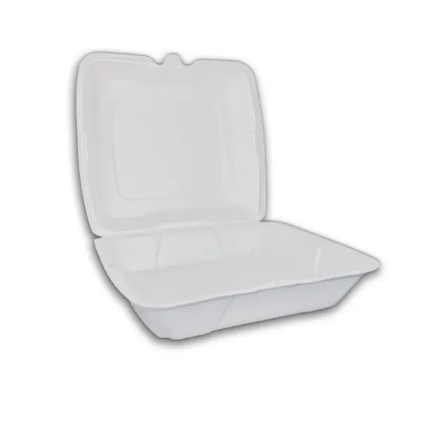 Marmita Retangular de Isopor G - 21 x 17 x 8 cm - 100 Unidades