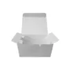 Embalagem Multiuso P Branco- 12 x 10 x 5,5 cm - 100 Unidades