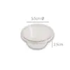 Embalagem Pote com Tampa para Molho - 30 ml - Ø 5,5 x 2,5 cm - 100 Unidades