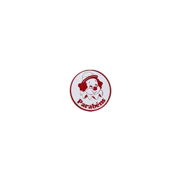 Etiqueta Adesiva "Parabéns" - Ø 3 cm - 100 Unidades