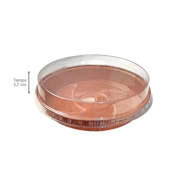 Embalagem Forneável Pie 180 - Ø 18 x 3 cm - 50 Unidades