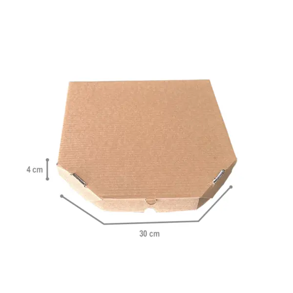 Caixa Pizza Americana - 30 x 4 cm - 25 Unidades.