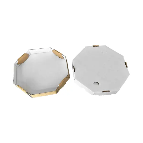 Caixa Pizza Oitavada Broto - 25 x 4 cm - 25 Unidades.