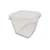 Embalagem Pote Quadrado (250 ml) - 8 x 8 x 7 cm - 20 Unidades