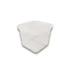Embalagem Pote Quadrado (250 ml) - 8 x 8 x 6 cm - 10 Unidades