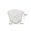 Embalagem Pote Quadrado (250 ml) - 8 x 8 x 6 cm - 10 Unidades
