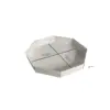 Embalagem de Pratinho Branco - 15 x 15 x 3 cm - 100 Unidades
