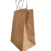 Sacola Kraft com Alça M - 22 x 14 x 32 cm - 100 Unidades