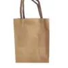 Sacola Kraft com Alça P - 17 x 10 x 24 cm - 100 Unidades