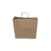 Sacola Kraft com Cordão M - 30,5 x 23,7 x 10 cm - 10 Unidades