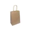 Sacola Kraft com Cordão P – 17 x 10 x 24cm – 10 Unidades