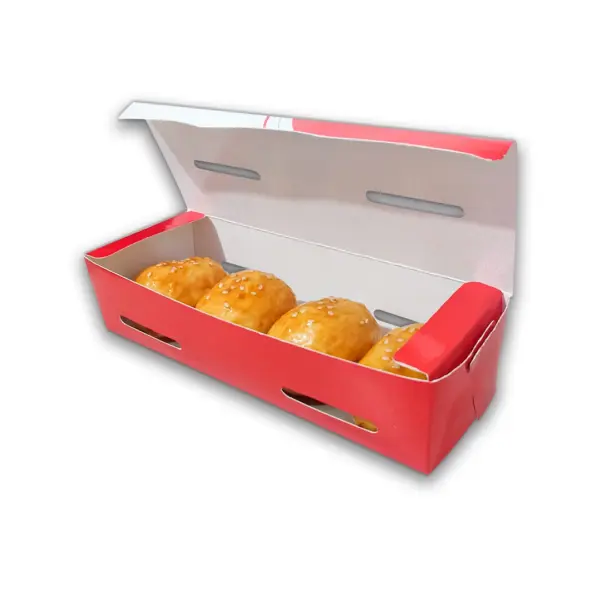 Embalagem para Sobremesas G - 21 x 7 x 5 cm - 100 Unidades