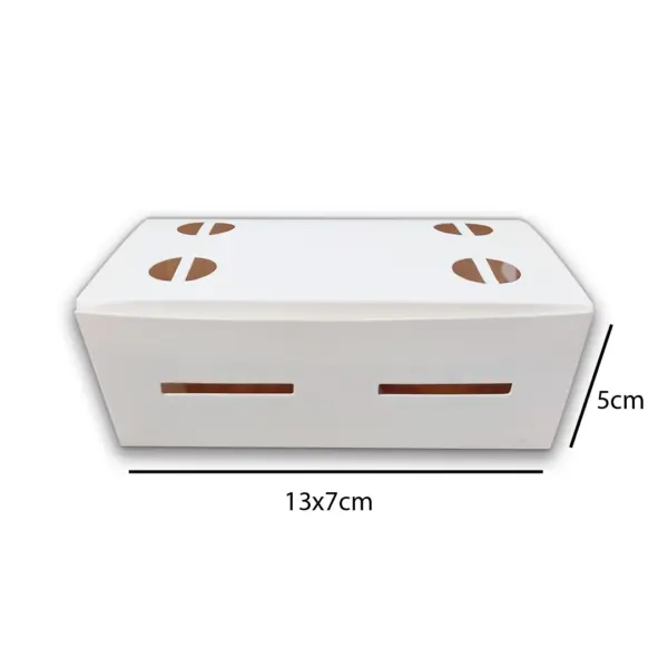 Embalagem para Sobremesas Branca M - 13 x 7 x 5 cm - 100 Unidades
