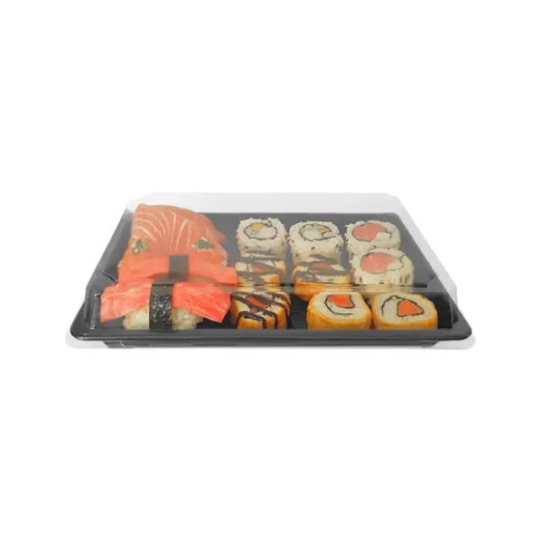 Embalagem Sushi II - 21,2 x 12,7 x 1,8 cm - 50 Unidades
