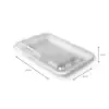 Tampa para Bandeja B2 - 22 x 15 x 3 cm - 100 Unidades