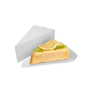 Embalagem Delivery para Fatia de Bolo/Torta - 16 x 9 x 5,5 cm - 100 Unidades