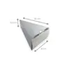 Embalagem Laminada Temaki Delivery - 16 x 9 x 5,5 cm - 50 Unidades