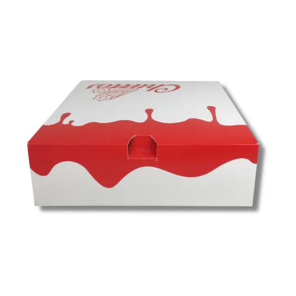 Embalagem Delivery para Churros 04 - 16 x 16 x 5 cm - 100 Unidades