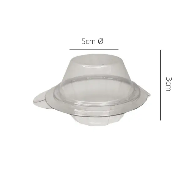 Embalagem para Brigadeiro - Ø 5 x 3,5 cm - 50 Unidades