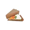 Embalagem Ecológica Delivery para Fatia de Bolo/Torta - 16 x 9 x 5,5 cm - 100 Unid.