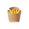 Embalagem Ecológica para Fritas - 13 x 12 x 4 cm - 100 Unidades