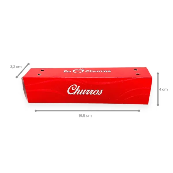 Kit Churros Delivery (Balcão + Delivery) - 100 Unidades