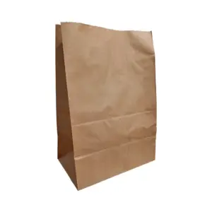 Saco Kraft M - 22 x 14 x 32 cm - 100 Unidades