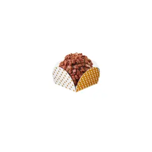 Forma Para Mini Doces / Salgados - 3,5 x 3,5 x 2,5 cm - 100 unidades.