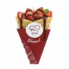 Embalagem para Crepe ou Tapioca - 12 X 20 cm - 100 Unidades