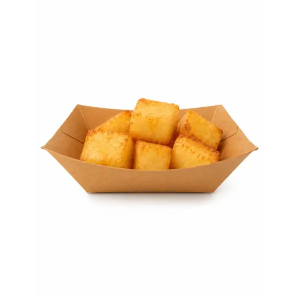 Embalagem Bandeja Kraft P - 12,5 x 8,8 cm - 250 Unidades