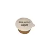 Pote Redondo M Kraft 550ml (acompanha tampa personalizada) – Pct./ 100 unid.