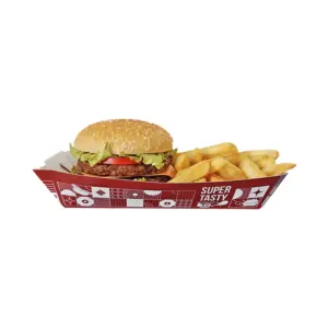 Embalagem Bandeja Food Truck G - 18 x 9 x 4,5 cm - 100 Unidades