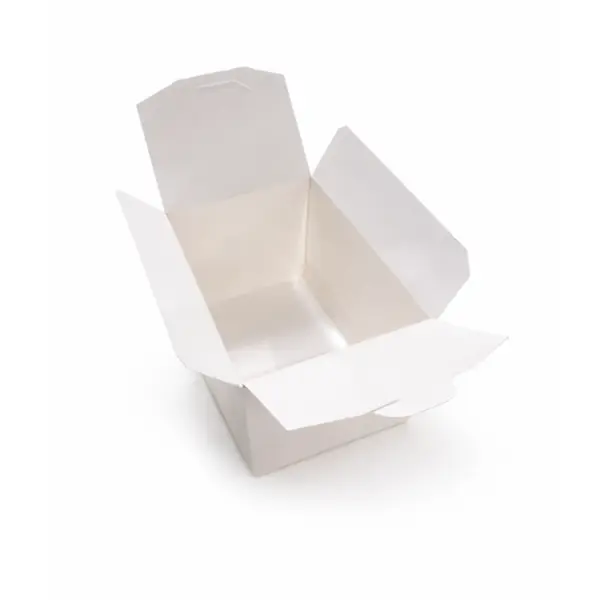 Embalagem para Batata Delivery Branca - 14 x 9 x 8 cm - 100 Unidades