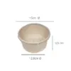 Embalagem Bowl com Tampa (500 ml) - Ø 15 x 5,5 cm - 50 Unidades