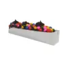 Churros Balcão Branco/ Kraft/ Branco interno Kraft - 16 x 3 x 2,7 - 1.000 Unidades
