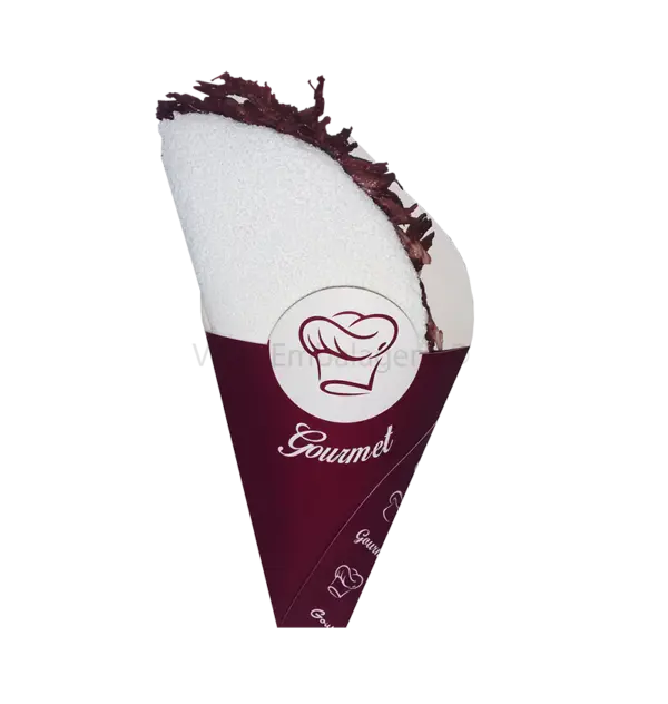 Embalagem para Crepe ou Tapioca - 12 X 20 cm - 100 Unidades