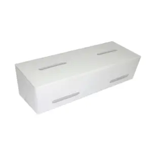 Embalagem para Sobremesas Branca G - 21 x 7 x 5 cm - 100 Unidades