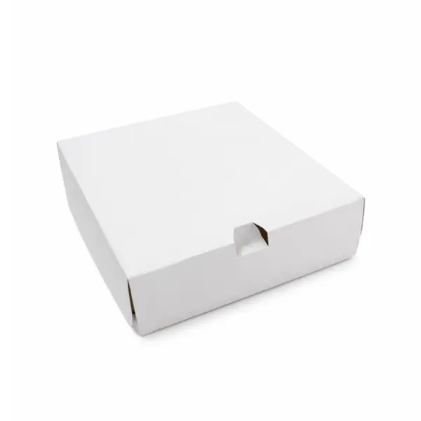 Embalagem para Batata Suíça Quadrada Branca - 16 x 16 x 5 cm - 100 Unidades