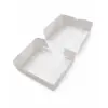 Embalagem para Batata Suíça Quadrada Branca - 16 x 16 x 5 cm - 100 Unidades